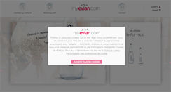 Desktop Screenshot of myevian.com